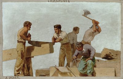 Holzstruktur von Jules Didier